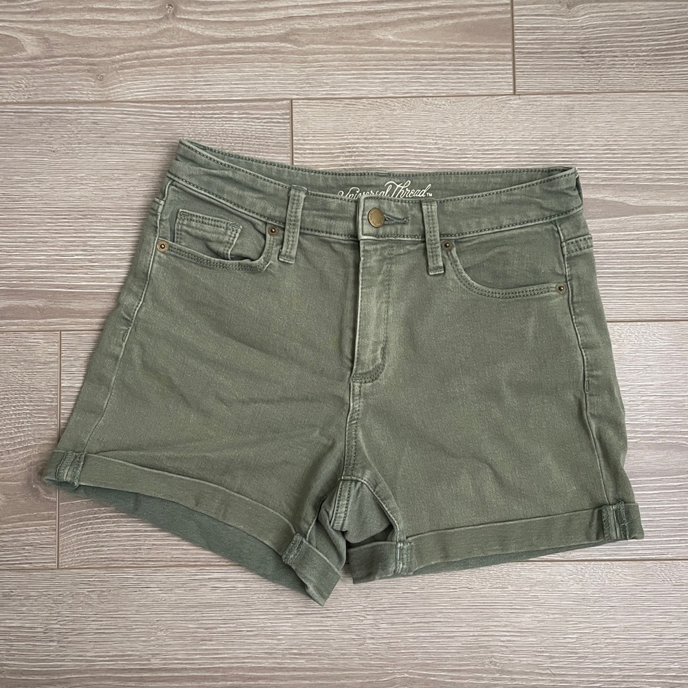 Universal Thread Green Jean Shorts